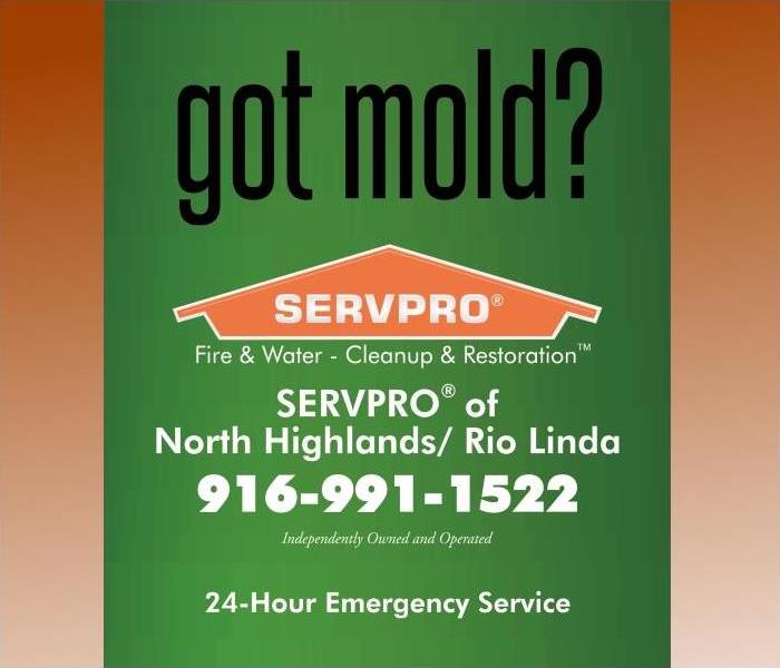 Mold SERVPRO Sacramento Greater Area