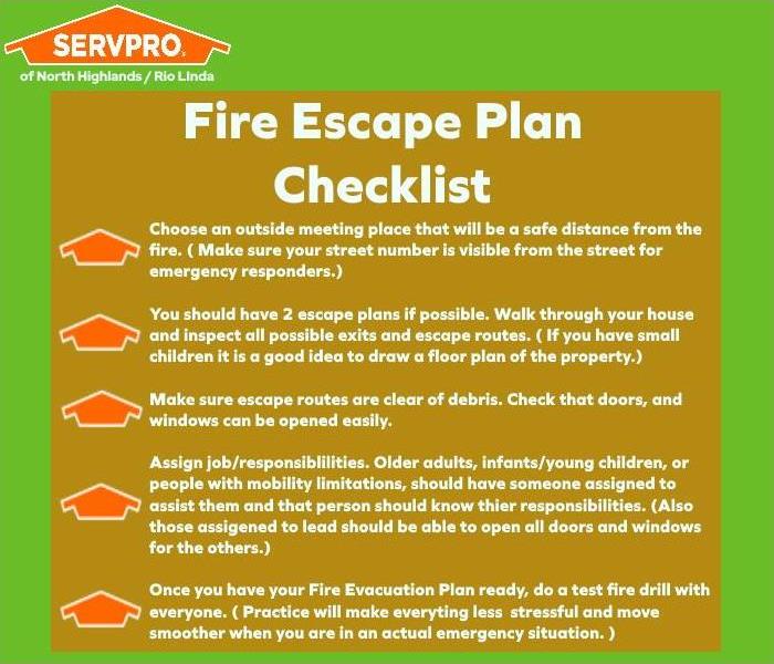 Fire Escape Plan Checklist